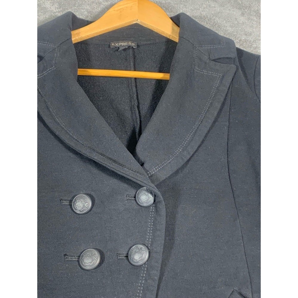 Express 4 Button Pocketed Blazer Styled Jacket Si… - image 7